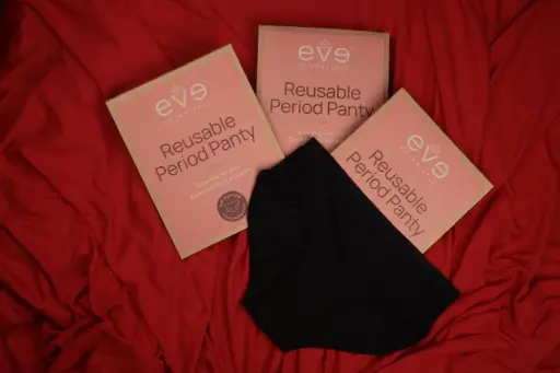 Reusable Period Panty Pack of 4 (Moderate to High Flow)